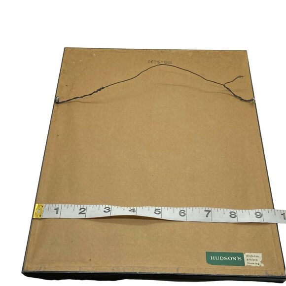 Macabre Woodcut Souls & Spirits Art Vintage 1965 Carole Hindle Limited Edition - Picture 10 of 14